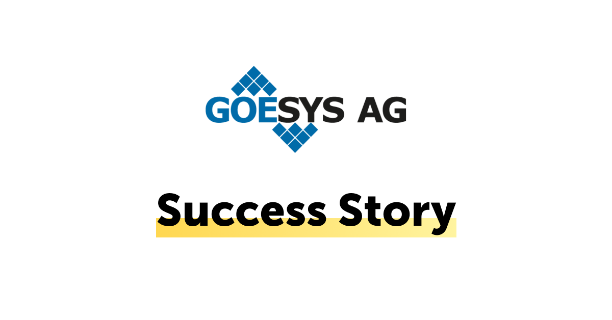 Success Story von GOESYS AG