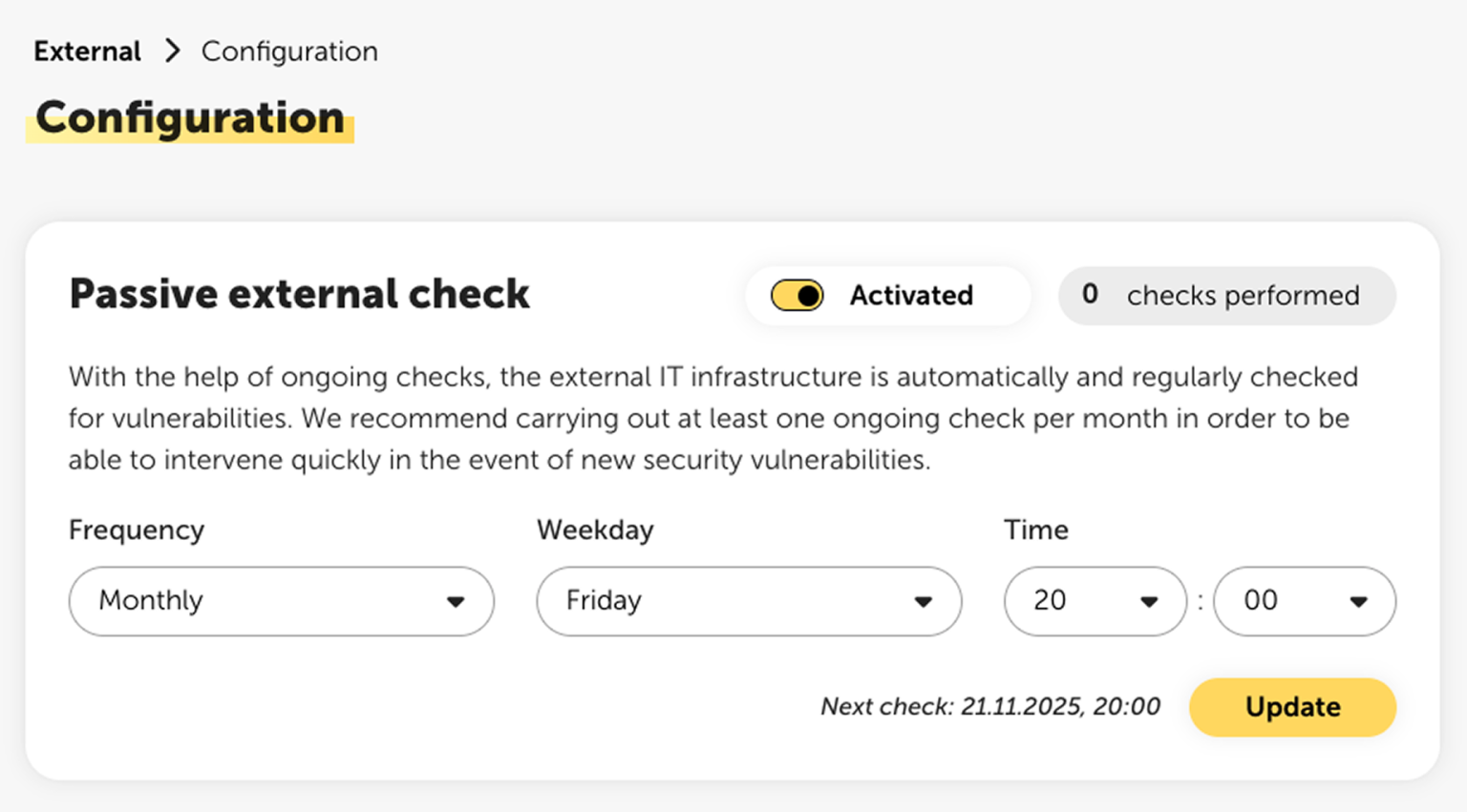 Regular Security Checks – Easier Than Ever | lywand Software