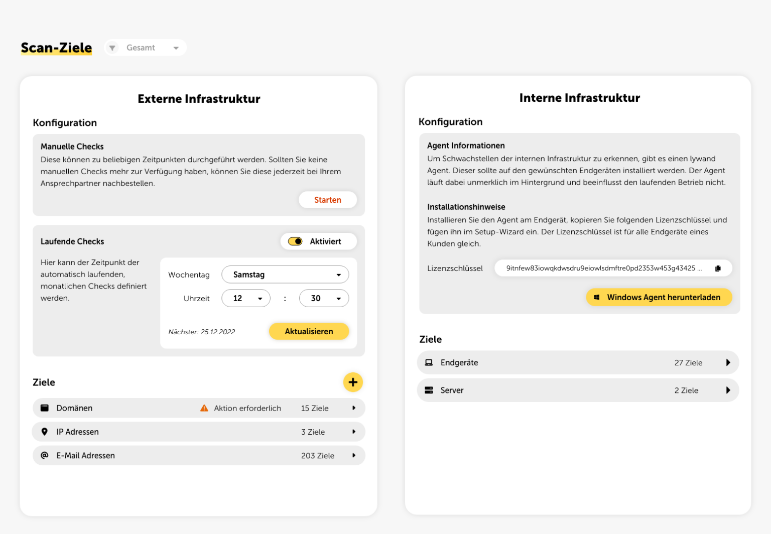 Automatisierte Durchführung von Sicherheitsüberprüfungen der gesamten IT-Infrastruktur